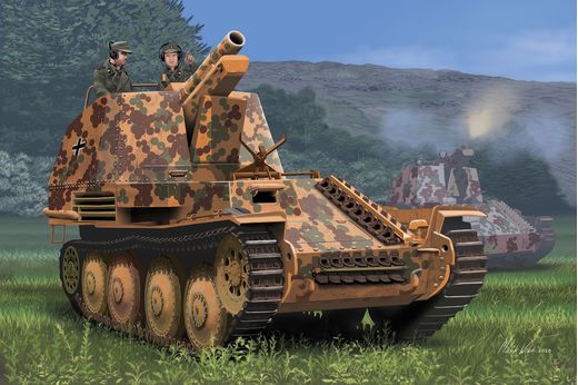 Maquette tank : Sturmpanzer 38(t) Grille Ausf. M - 1:72 - Revell 03315, 3315