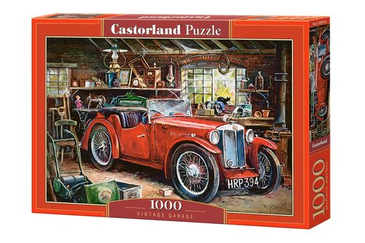 Puzzle Vintage Garage - 1000 pièces - Castorland 104574