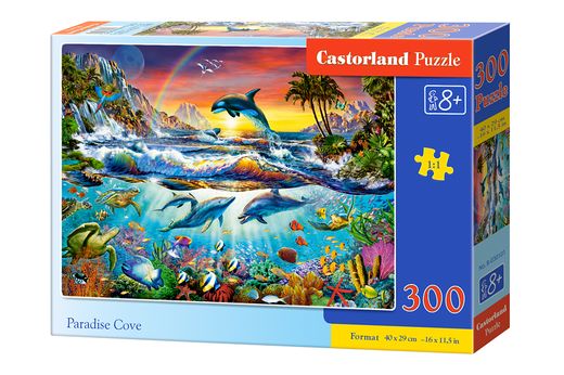 Puzzle Crique Paradisiaque - 300 pièces - Castorland 030101