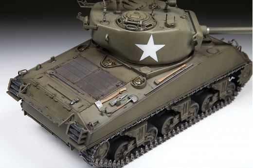 Maquette militaire : M4A3(76) Sherman - 1/35 - Zvezda 3676 03676