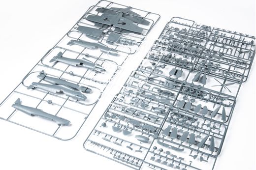 Maquette d'avion militaire : Spitfire Story The Sweeps Dual Combo - 1:48 - Eduard 11153