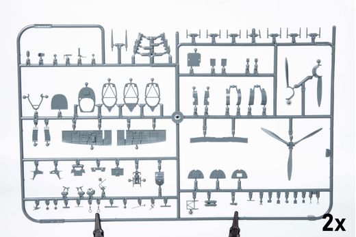 Maquette d'avion militaire : Spitfire Story The Sweeps Dual Combo - 1:48 - Eduard 11153