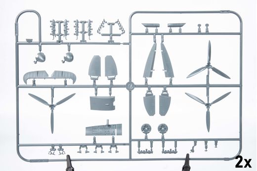 Maquette d'avion militaire : Spitfire Story The Sweeps Dual Combo - 1:48 - Eduard 11153