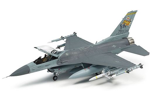 Maquette avion militaire : F-16CJ W/Full Equipment - 1/72 -Tamyia 60788