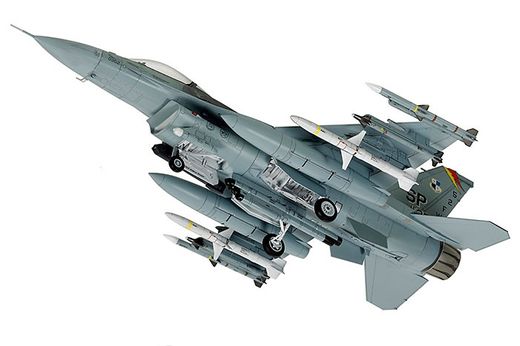 Maquette avion militaire : F-16CJ W/Full Equipment - 1/72 -Tamyia 60788