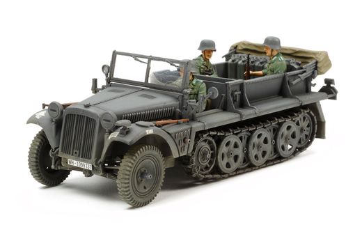 Maquette char militaire : Half‐Track Sd.Kfz.10 - 1/35 - Tamiya 37016