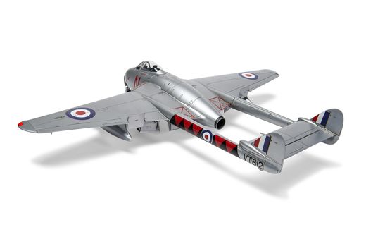 Maquette d'avion militaire : De Havilland Vampire F.3 1/48 - Airfix A06107