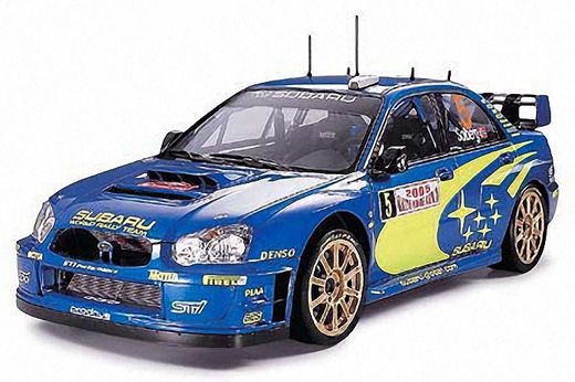 Maquette voiture de course : Subaru Impreza Wrc Monte Carlo 1/24 - Tamiya 24281