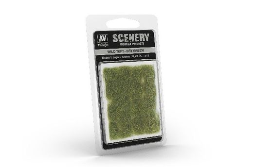 Touffes d'herbes sauvages miniatures adhésives 12 mm - Vallejo SC424