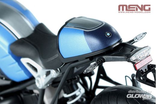 Maquette moto BMW R nineT - pré peinte - échelle 1:9 - Meng MT003T MT-003T 5930338