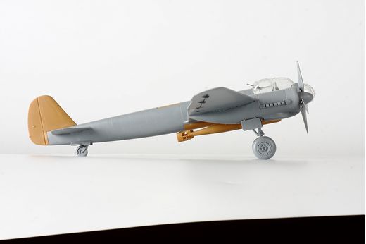 Maquette avion militaire : Junkers JU-88 А-17/А-5 1/72 - Zvezda 7284