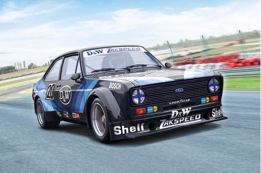 Maquette voiture de sport : Ford Escort Zakspeed Gr.2 1/24 - Italeri 3664