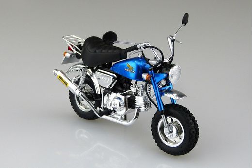 Maquette moto : Honda Monkey Custom Takegawa Version 1/12 - Aoshima 06296