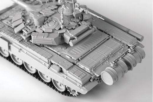 Maquette militaire : Tank Russe T‐72B3 1/72 - Zvezda 5071