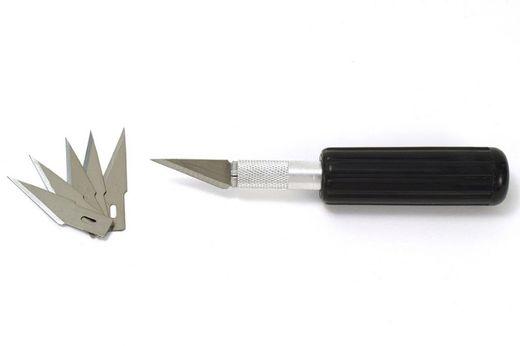 Accessoires modélismes : Cutter Nº5 avec 5 lames - Artesania Latina 27044