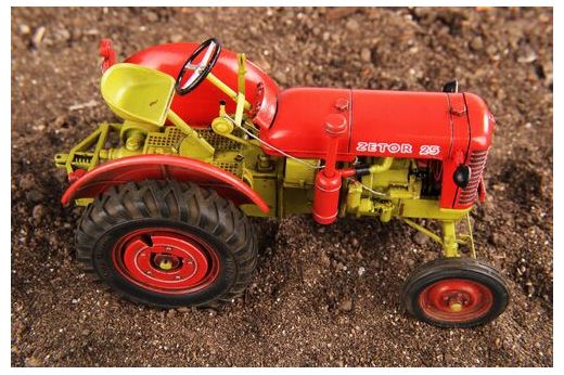 CMK 08062 - Maquette Tracteur Zetor 25 1/48