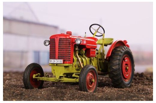 Maquette végicule agricole Tracteur Zetor 25 1/48 - CMK 08062