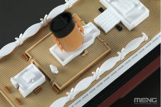 Maquette de bateau de croisière : RMS titanic 1/700 - Meng PS-008