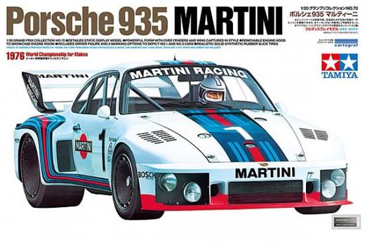 Maquette voiture de course : Porsche 935 Martini 1/20 - Tamiya 20070
