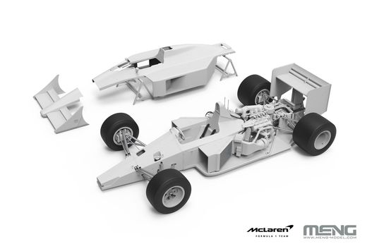 Maquette voiture de F1 - McLaren MP4/4 1988 1/12 - Meng RS004