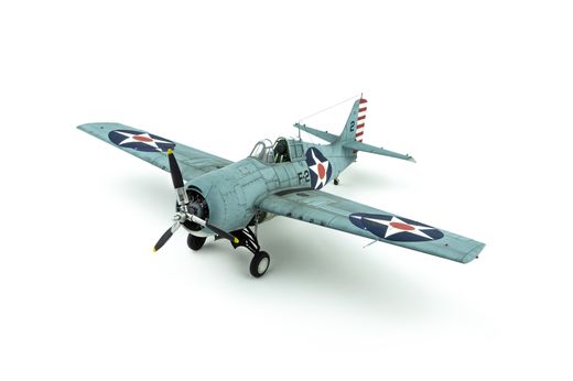 Maquette d'avion militaire : F4F-3 Wildcat 1/48 - Eduard 82201