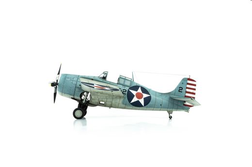 Maquette d'avion militaire : F4F-3 Wildcat 1/48 - Eduard 82201