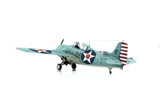 Maquette d'avion militaire : F4F-3 Wildcat 1/48 - Eduard 82201