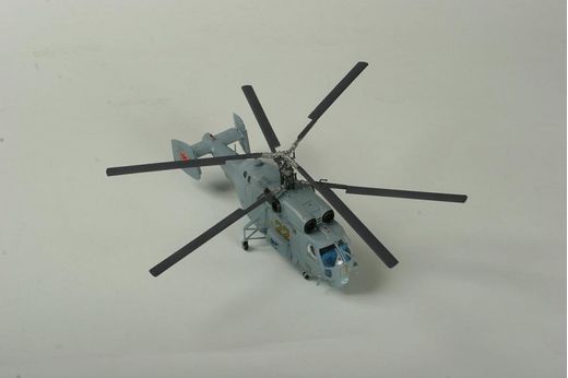 Maquette d'hélicoptère militaire : Kamov KA 27ANTi S/ Mari 1/72 - Zvezda 7214