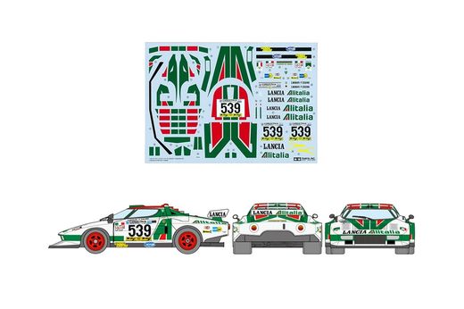 Maquette voiture de course : Lancia Stratos Turbo 1/24 - Tamiya 25210