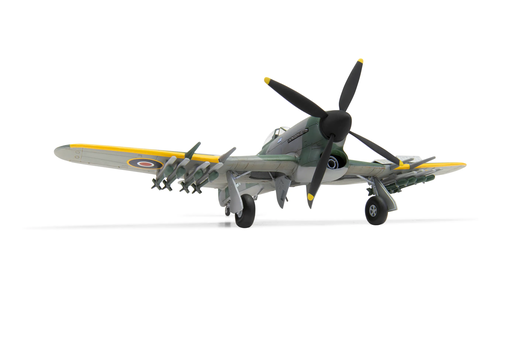Maquette d'avion militaire : Starter set Hawker Typhoon Mk.Ib 1/72 - Airfix A55208A