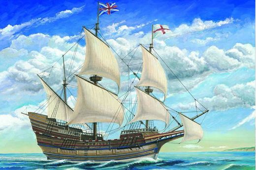 Maquette voilier anglais: Mayflower 1/72 - Trumpeter 1201