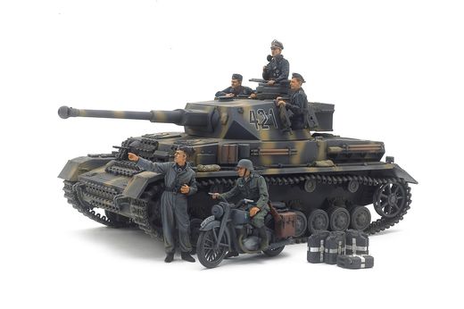 Maquette véhicule militaire : Panzer allemand Iv Ausf.G Early 1/35 - Tamiya 25209