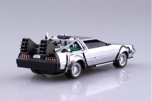 Maquette automobile : Retour vers le futur Delorean part II 1/43 - Aoshima 05476