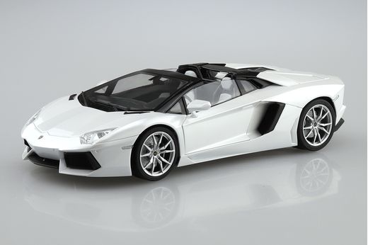 Maquette automobile : Lamborghini Adventador Roadster 1/24 - Aoshima 05866