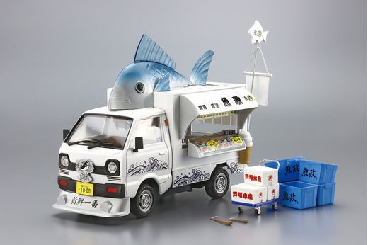 Camion magasin Fish Paradise 1/24 - Aoshima 06337