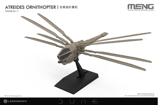 Maquette science fiction : Ornithopter Atreides Dune - Meng MMS-011