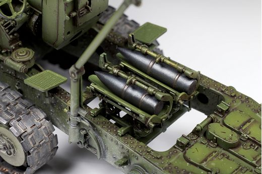 Maquette artillerie soviétique : M193 (B-4) 203 MM Howitz 1/35 - Zvezda 3704