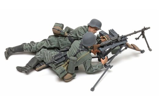 Figurines militaires : Mitrailleurs Allemands Mi-2e G.M. 1/35 - Tamiya 35386