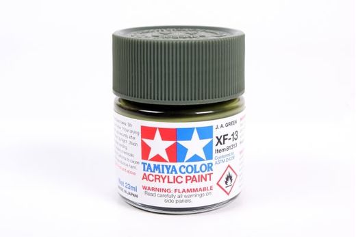 Peinture pour maquettes - XF13 VERT ARMEE DE L'AIR MAT - XL 23 ml - Tamiya 81313