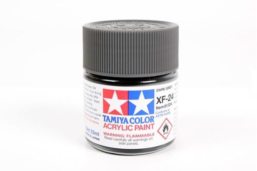 Peinture pour maquettes - XF24 GRIS FONCE MAT - XL 23 ml - Tamiya 81324
