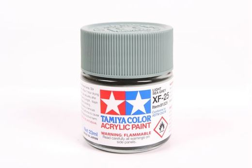 Peinture pour maquettes - XF25 GRIS MER CLAIR MAT - XL 23 ml - Tamiya 81325