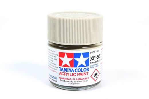 Peinture pour maquettes - XF55 HAVANE MAT - XL 23 ml - Tamiya 81355
