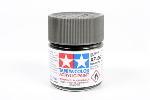 Peinture pour maquettes - XF56 GRIS METAL MAT - XL 23 ml - Tamiya 81356