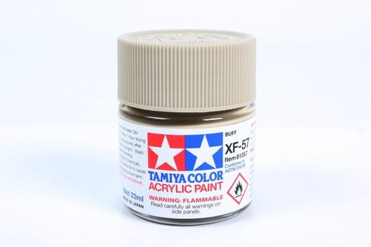 Peinture pour maquettes - XF57 CHAMOIS MAT - XL 23 ml - Tamiya 81357