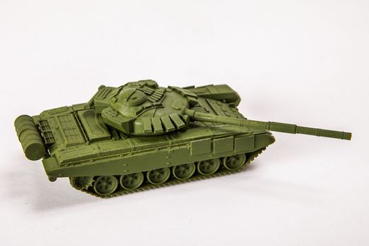 Maquette militaire : Char d'assaut T-72 - 1/100 - Zvezda 7400