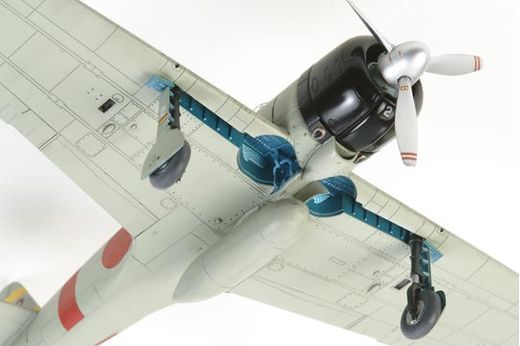 Maquette d'Maquette avion militaire : Mitsubishi A6M2b Zero - 1/72 - Tamiya 60780avion : Mitsubishi A6M2b Zero - 1/72 - Tamiya 60780