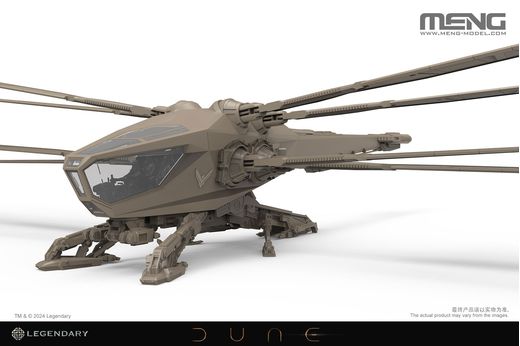 Maquette science fiction : Ornithopter Atreides Dune 1/72 - Meng DS-007