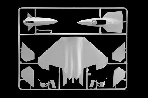 Maquette avion militaire : Model set F-22 Raptor 1/72 - Italeri 72011