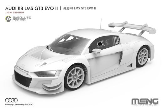 Maquette automobile : Audi R8 LMS GT3 Evo II 1/24 - Meng CS-009