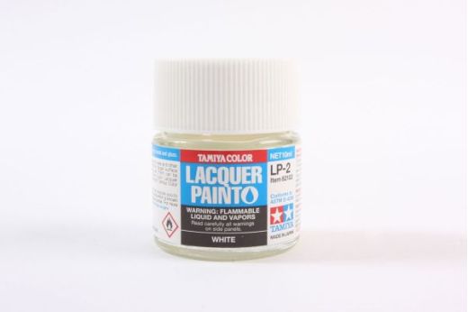 Tamiya LP-2 Blanc Brillant - Tamiya 82102, Peinture laquée